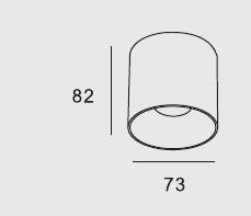 MKR-401: dış çap 73 mm, yükseklik 82 mm
